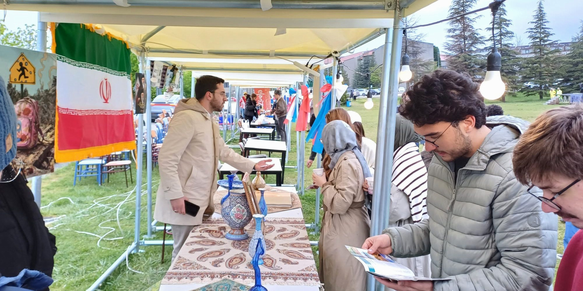Bilkent’te Kültür Festivali: İran Standından “Küresel Uyanış” Mesajı